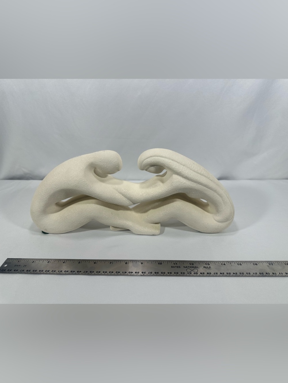 Vintage Haeger Couple Reaching Infinity Sculpture